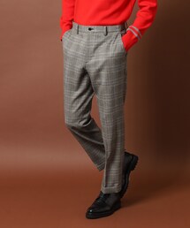 DRESSTERIOR | 【セットアップ可】マルチカラー SET UP グレンチェックパンツ(スーツパンツ)