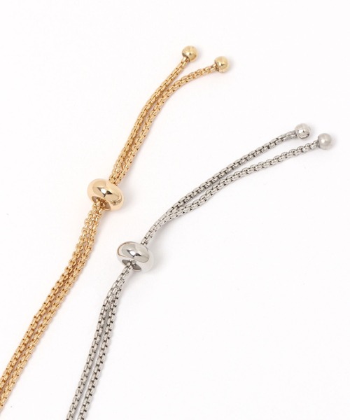 studio CLIP(スタディオクリップ)の「調節可能アーチネックレス(ネックレス・レディース・その他1/その他2・FREE)」の4枚目の写真