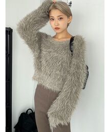 EMODA | スーパーシャギーニット(ニット/セーター)