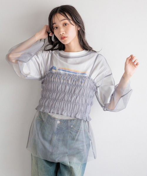 LOWRYS FARM（ローリーズファーム）の「レイヤードチュール2P 979255