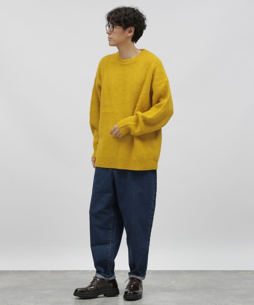 LAKOLE（ラコレ）の「モヘアライクシャギープルオーバー / 903959（ニット/セーター・メンズ・ブルー/オレンジ/サックスブルー/ライトグリーン/イエロー・LARGE/MEDIUM/X-LARGE）」の11枚目の写真