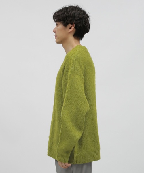 LAKOLE（ラコレ）の「モヘアライクシャギープルオーバー / 903959（ニット/セーター・メンズ・ブルー/オレンジ/サックスブルー/ライトグリーン/イエロー・LARGE/MEDIUM/X-LARGE）」の15枚目の写真