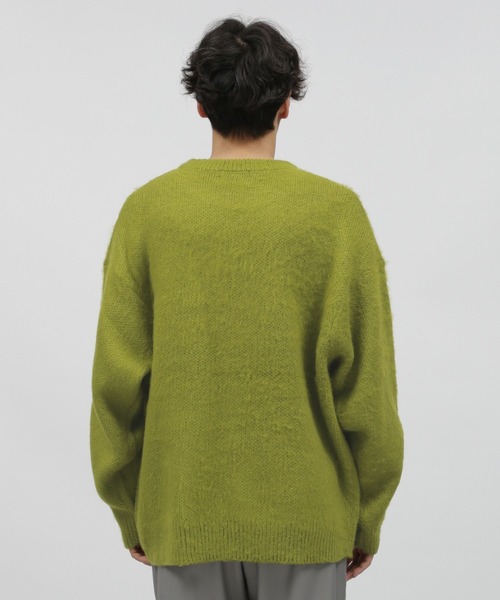 LAKOLE（ラコレ）の「モヘアライクシャギープルオーバー / 903959（ニット/セーター・メンズ・ブルー/オレンジ/サックスブルー/ライトグリーン/イエロー・LARGE/MEDIUM/X-LARGE）」の16枚目の写真