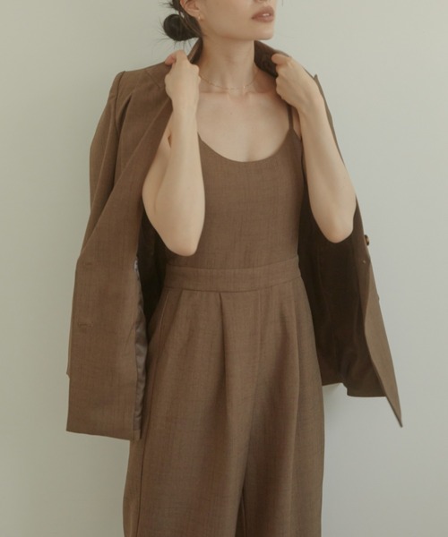 ACYM（アシーム）の「Latte color tailer ジャケット（テーラードジャケット・レディース・ブラウン/ベージュ・FREE）」の17枚目の写真