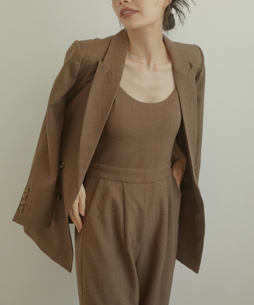 ACYM（アシーム）の「Latte color tailer ジャケット（テーラードジャケット・レディース・ブラウン/ベージュ・FREE）」の18枚目の写真