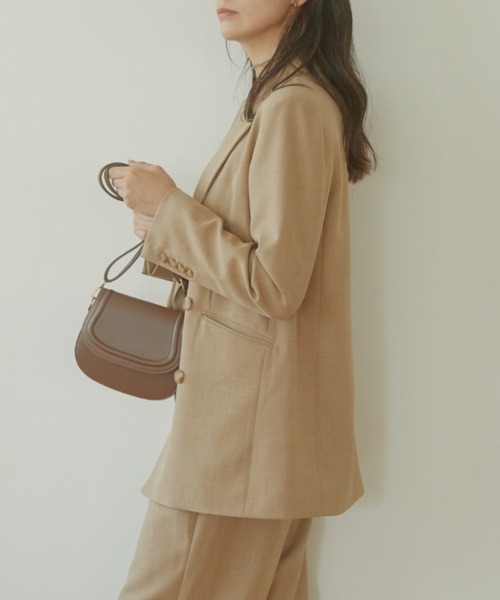 ACYM（アシーム）の「Latte color tailer ジャケット（テーラードジャケット・レディース・ブラウン/ベージュ・FREE）」の16枚目の写真