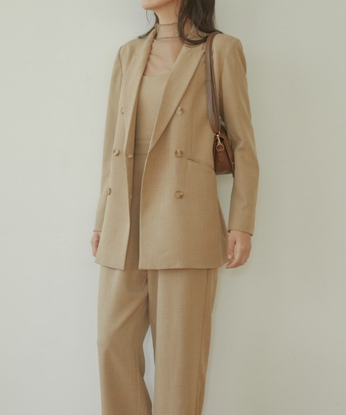 ACYM（アシーム）の「Latte color tailer ジャケット（テーラードジャケット・レディース・ブラウン/ベージュ・FREE）」の22枚目の写真