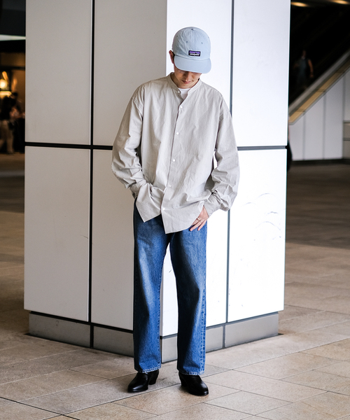 EDIFICE×LA BOUCLE ラムレザーシャツアウターL エディフィス セール】【LA BOUCLE / ラブークル】ネイキッド ラム レザー
