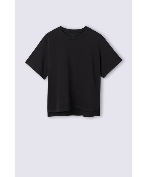 Intimissimi(インティミッシミ)の「コットン ショートスリーブ トップ(Tシャツ/カットソー・レディース・ホワイト/ブラック/ブルー/ライトパープル/ミント/ピンク/スカイブルー/カーキ/アイボリー/モカ・M/L/S)」の15枚目の写真