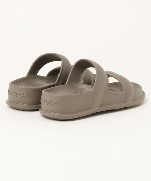 BARNYARDSTORM（バンヤードストーム）の「BARNYARDSTORM / CARIGA / Wストラップサンダル（サンダル・レディース・ベージュ/ブラック/ホワイト・36/40/38）」の4枚目の写真