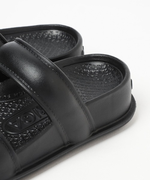 BARNYARDSTORM（バンヤードストーム）の「BARNYARDSTORM / CARIGA / Wストラップサンダル（サンダル・レディース・ベージュ/ブラック/ホワイト・36/40/38）」の21枚目の写真