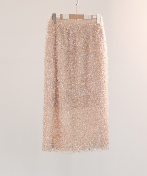 新品✨BLAMINK ふわふわシャギー レオパード スカート 定価10万 レオパードプリント ギャザーロングスカート｜トゥモローランド 公式通販