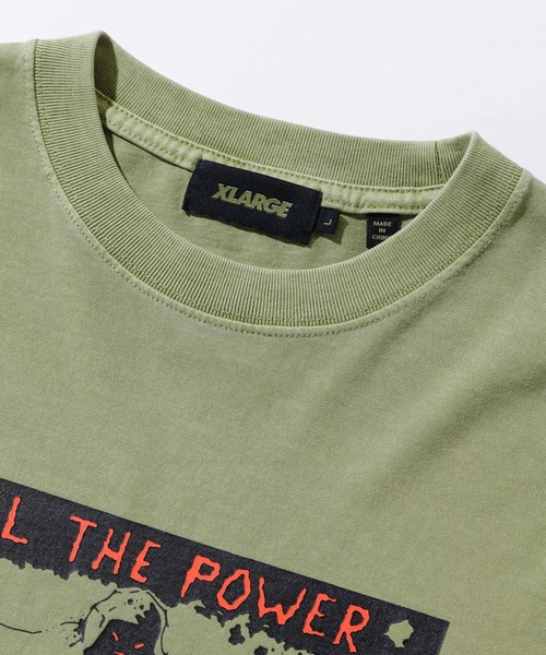 セール】PIGMENT DYED FEEL THE POWER L/S TEE（Tシャツ