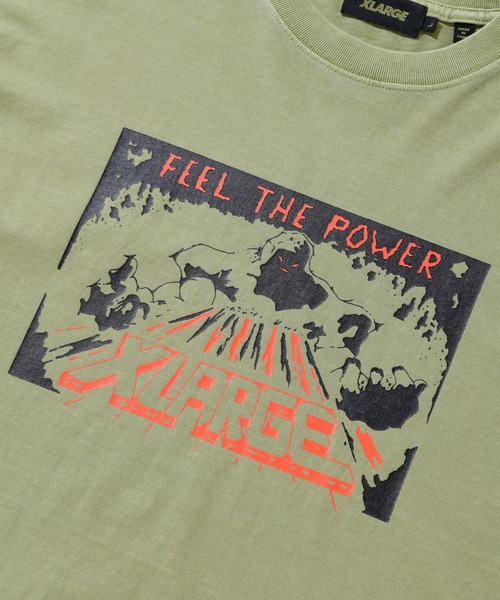 セール】PIGMENT DYED FEEL THE POWER L/S TEE（Tシャツ