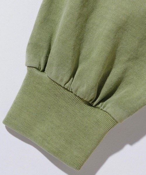 セール】PIGMENT DYED FEEL THE POWER L/S TEE（Tシャツ
