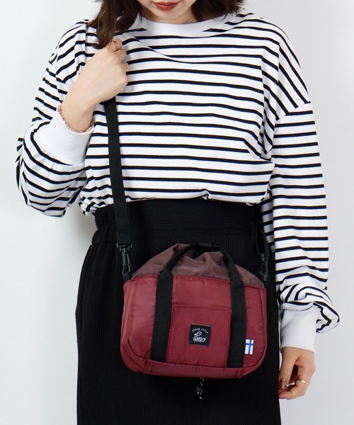 KAKSI（カクシ）の「KAKSI　2WAYミニトートBAG（トートバッグ・メンズ・ベージュ/カーキ/ライム/ワイン/ネイビー/ブラック・FREE）」の6枚目の写真