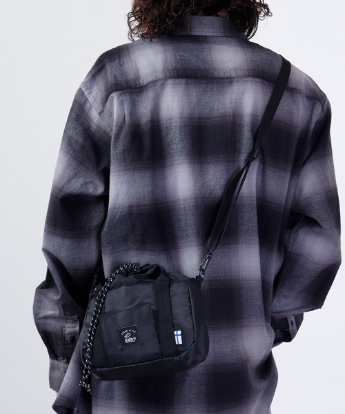 KAKSI（カクシ）の「KAKSI　2WAYミニトートBAG（トートバッグ・メンズ・ベージュ/カーキ/ライム/ワイン/ネイビー/ブラック・FREE）」の7枚目の写真