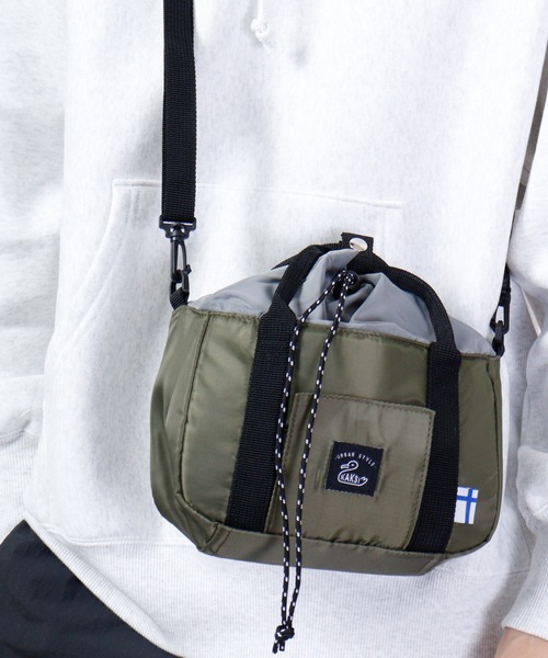 KAKSI（カクシ）の「KAKSI　2WAYミニトートBAG（トートバッグ・メンズ・ベージュ/カーキ/ライム/ワイン/ネイビー/ブラック・FREE）」の22枚目の写真