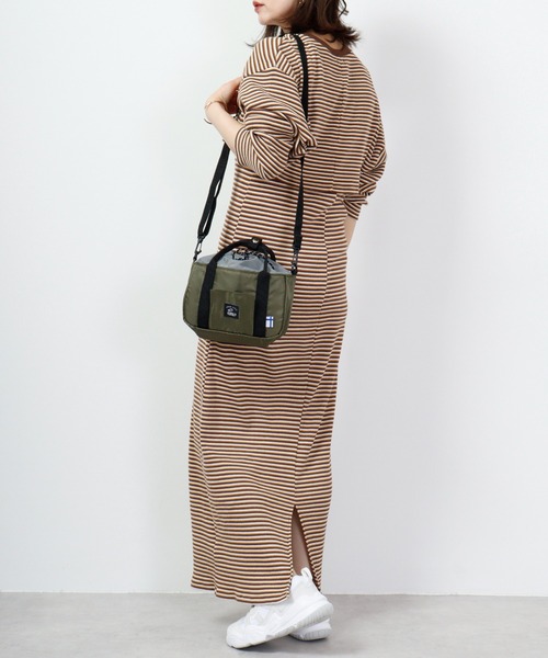 KAKSI（カクシ）の「KAKSI　2WAYミニトートBAG（トートバッグ・メンズ・ベージュ/カーキ/ライム/ワイン/ネイビー/ブラック・FREE）」の21枚目の写真