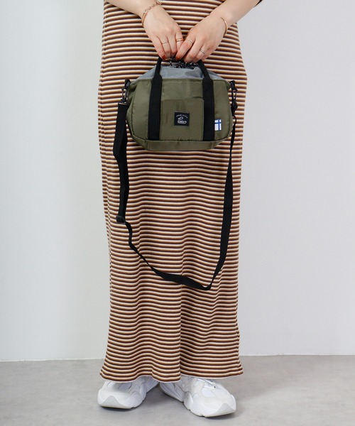 KAKSI（カクシ）の「KAKSI　2WAYミニトートBAG（トートバッグ・メンズ・ベージュ/カーキ/ライム/ワイン/ネイビー/ブラック・FREE）」の20枚目の写真