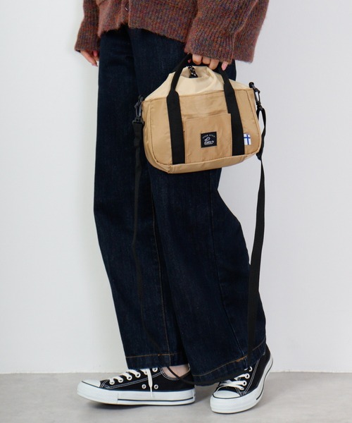 KAKSI（カクシ）の「KAKSI　2WAYミニトートBAG（トートバッグ・メンズ・ベージュ/カーキ/ライム/ワイン/ネイビー/ブラック・FREE）」の19枚目の写真