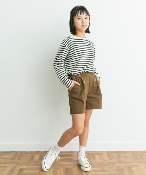 セール】ストレッチタックキュロット(KIDS)（その他パンツ