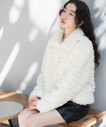 WEGO | WEGO/【23年秋冬新作】ボアファーブルゾン(ブルゾン)