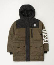 DIESEL KIDS | DIESEL（ディーゼル）Kids & Junior ブランドロゴベンチコートアウター(ダウンジャケット/コート)