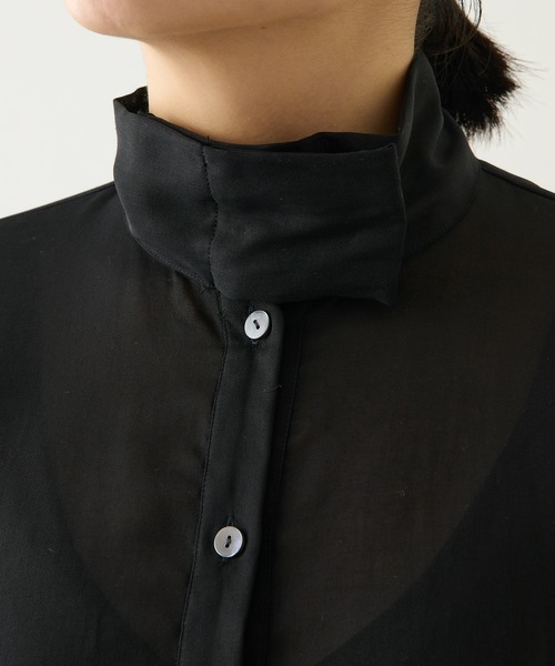 Whim Gazette(ウィムガゼット)の「【長谷川京子さんコラボ】ボウタイブラウス(シャツ/ブラウス・レディース・ブラック・FREE)」の13枚目の写真