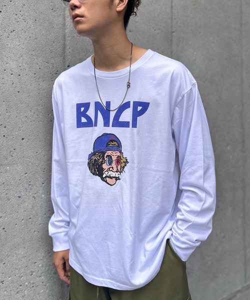 CIAOPANIC(チャオパニック)の「【ZOZO限定】BNCPファンキーグランパロンT(Tシャツ/カットソー・レディース・ブラック×ホワイト/ブラック×レッド/ホワイト×グリーン/ホワイト×パープル/ブラック×イエロー/ホワイト×ブラック・S/XXS/XL/XXXL/XS/XXL/L/M)」の20枚目の写真