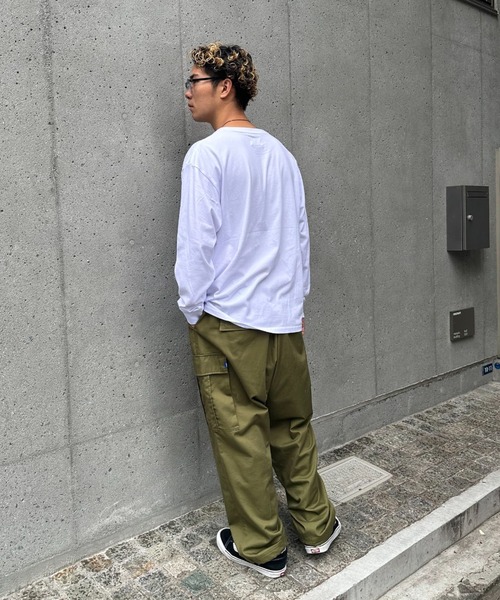 CIAOPANIC(チャオパニック)の「【ZOZO限定】BNCPファンキーグランパロンT(Tシャツ/カットソー・レディース・ブラック×ホワイト/ブラック×レッド/ホワイト×グリーン/ホワイト×パープル/ブラック×イエロー/ホワイト×ブラック・S/XXS/XL/XXXL/XS/XXL/L/M)」の22枚目の写真