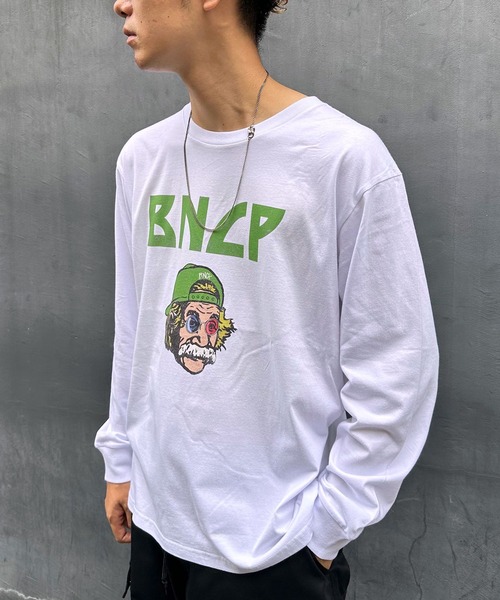 CIAOPANIC(チャオパニック)の「【ZOZO限定】BNCPファンキーグランパロンT(Tシャツ/カットソー・レディース・ブラック×ホワイト/ブラック×レッド/ホワイト×グリーン/ホワイト×パープル/ブラック×イエロー/ホワイト×ブラック・S/XXS/XL/XXXL/XS/XXL/L/M)」の13枚目の写真