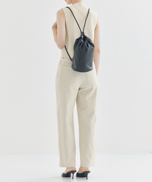TODAYFUL(トゥデイフル)の「【TODAYFUL/トゥデイフル】エコレザーバックパック(バックパック/リュック・レディース・ブラック・FREE)」の5枚目の写真