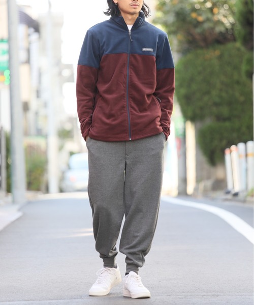 セール】【SETUP7】T/C 毛玉防止ダンボールニット 前開きパンツ TNS