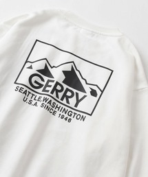 GERRY（ジェリー）の「【GERRY/ジェリー】ワンポイントロゴ刺繍＆バックBIGプリントデザイン ビッグシルエット クルーネックスウェット/ ワイドシルエット（スウェット・レディース）」