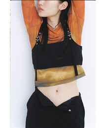 Ray BEAMS | Ray BEAMS / ベルテッド ビスチェ(キャミソール)