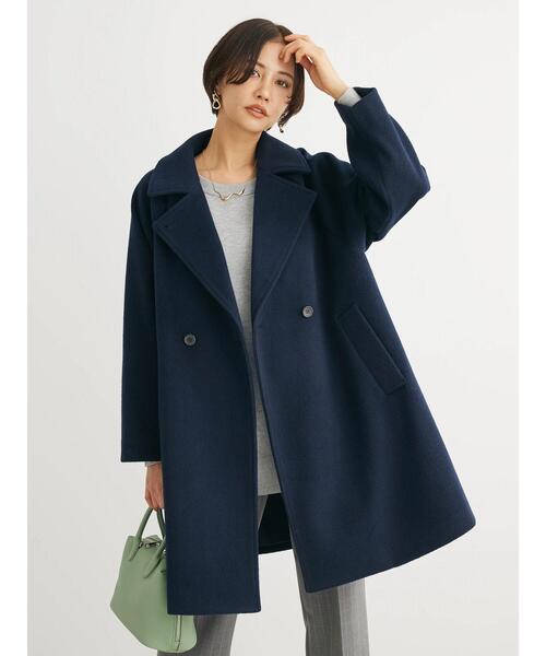 Green Parks(グリーンパークス)の「もちやわボートネックニットチュニック(チュニック・レディース・グリーン/グレー系その他/ライトベージュ・FREE)」の15枚目の写真