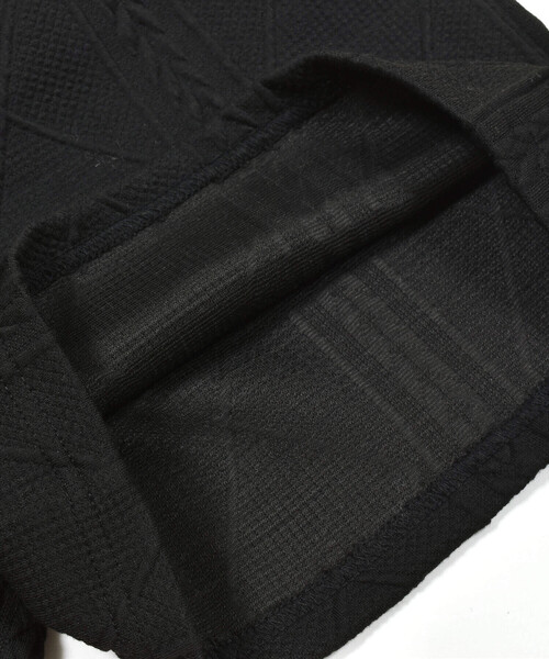 ZIDDY（ジディ）の「フード付きジャガードセットアップ(130~160cm)（セットアップ・キッズ・ブラック/ベージュ・150cm/140cm/130cm/FREE）」の16枚目の写真