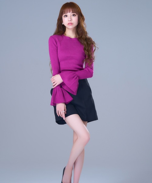 emiriawiz（エミリアウィズ）の「Sweet pea sleeve knit tops