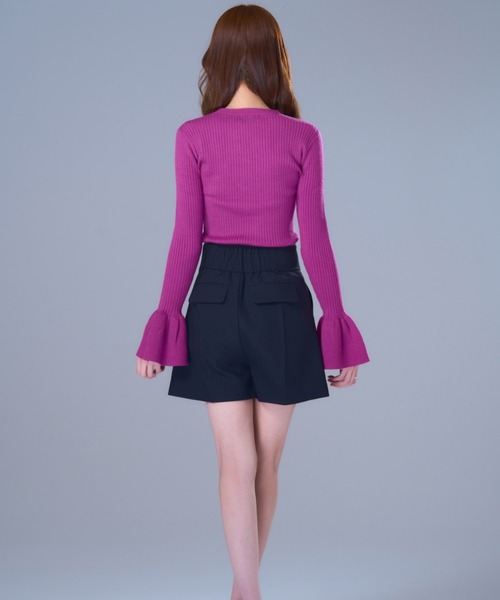 emiriawiz（エミリアウィズ）の「Sweet pea sleeve knit tops（ニット