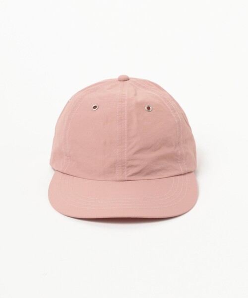 BEAMS（ビームス）の「BEAMS / コットン ナイロン 6 パネル キャップ（キャップ・メンズ・ピンク/サックスブルー/ネイビー/ベージュ・ONE SIZE）」の7枚目の写真