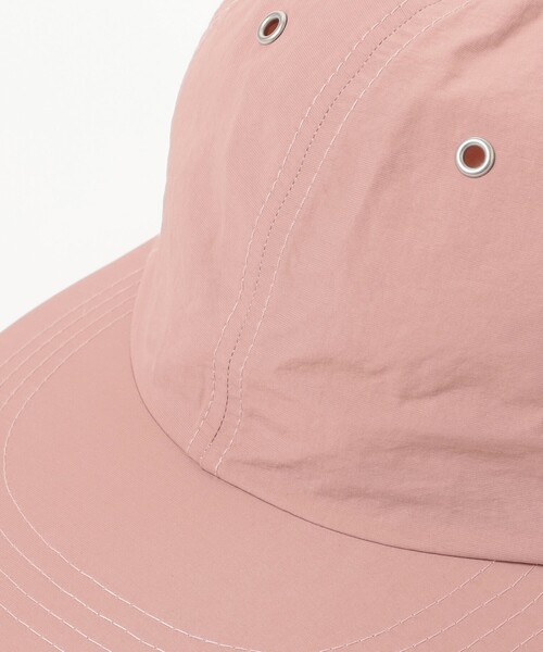 BEAMS（ビームス）の「BEAMS / コットン ナイロン 6 パネル キャップ（キャップ・メンズ・ピンク/サックスブルー/ネイビー/ベージュ・ONE SIZE）」の9枚目の写真