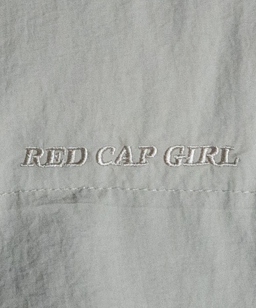 Red Cap Girl(レッドキャプガール)の「【a-r】〔Red Cap Girl/レッドキャップガール〕ナイロン デタッチャブルワッペン パテッドジャケット(ダウンジャケット/コート・メンズ・ブラック/ベージュ・MEDIUM/LARGE/X-LARGE)」の5枚目の写真