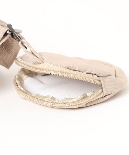 florist（フローリスト）の「【丸ミニポーチ付】メンズレディース兼用クロワッサンショルダーバッグ/ハーフムーンバッグ（メッセンジャーバッグ・レディース・オフホワイト/ブラック/ベージュ・FREE）」の21枚目の写真