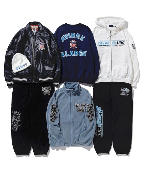 XLARGE（エクストララージ）の「XLARGE × AVIREX FULL ZIP HOODED