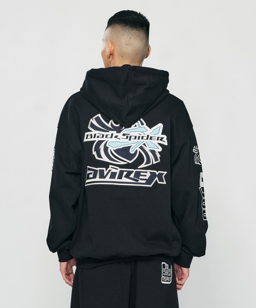 AVIREX XLARGE ブラック スウェット XLARGE OFFICIAL SITE（エクストララージ オフィシャルサイト）