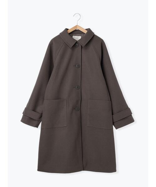 ehka sopo（エヘカソポ）の「ステンカラーコート（ステンカラーコート・レディース・ベージュ/ブラック/モカ・F）」の5枚目の写真