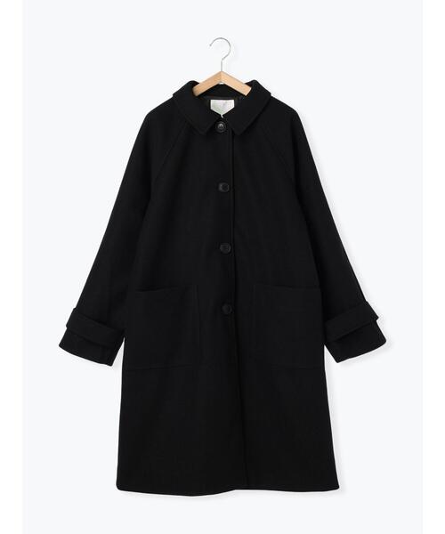 ehka sopo（エヘカソポ）の「ステンカラーコート（ステンカラーコート・レディース・ベージュ/ブラック/モカ・F）」の6枚目の写真