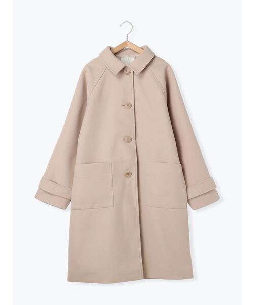 ehka sopo（エヘカソポ）の「ステンカラーコート（ステンカラーコート・レディース・ベージュ/ブラック/モカ・F）」の7枚目の写真