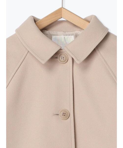 ehka sopo（エヘカソポ）の「ステンカラーコート（ステンカラーコート・レディース・ベージュ/ブラック/モカ・F）」の9枚目の写真